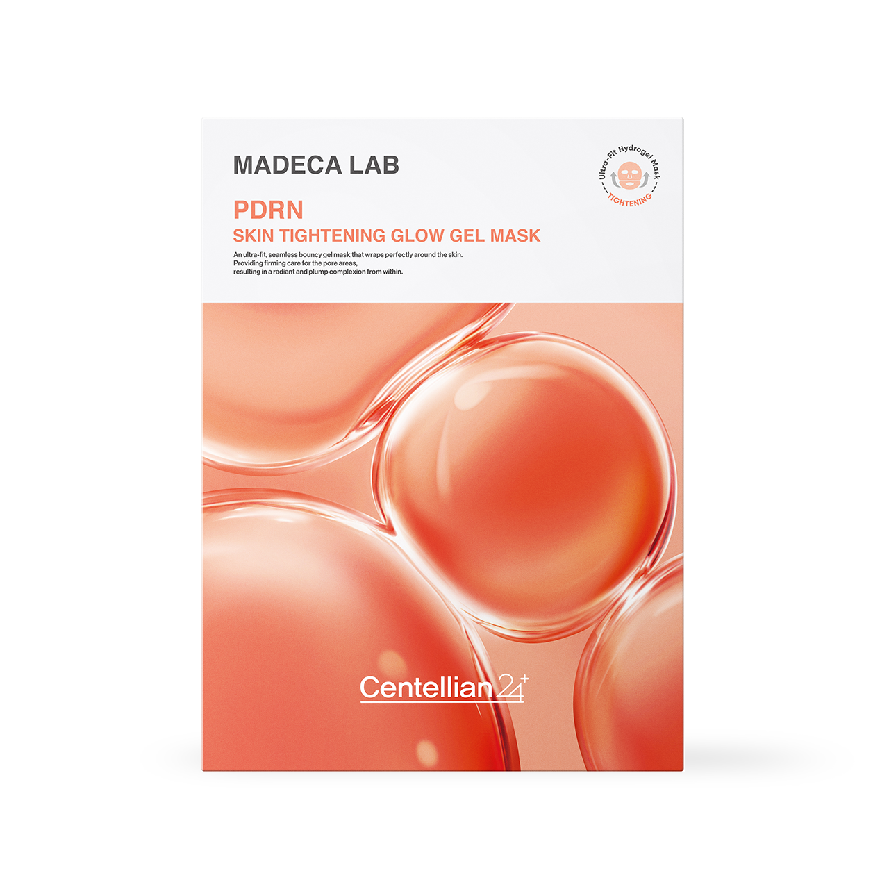 Centellian24 Madeca Lab PDRN Skin Tightening Glow Gel Mask 5ea Korean skincare product image
