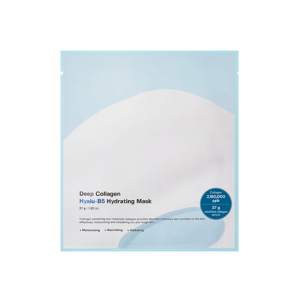 SUNGBOON EDITOR Deep Collagen Hyalu B5 Hydrating Mask 37g x 4ea Korean skincare product image