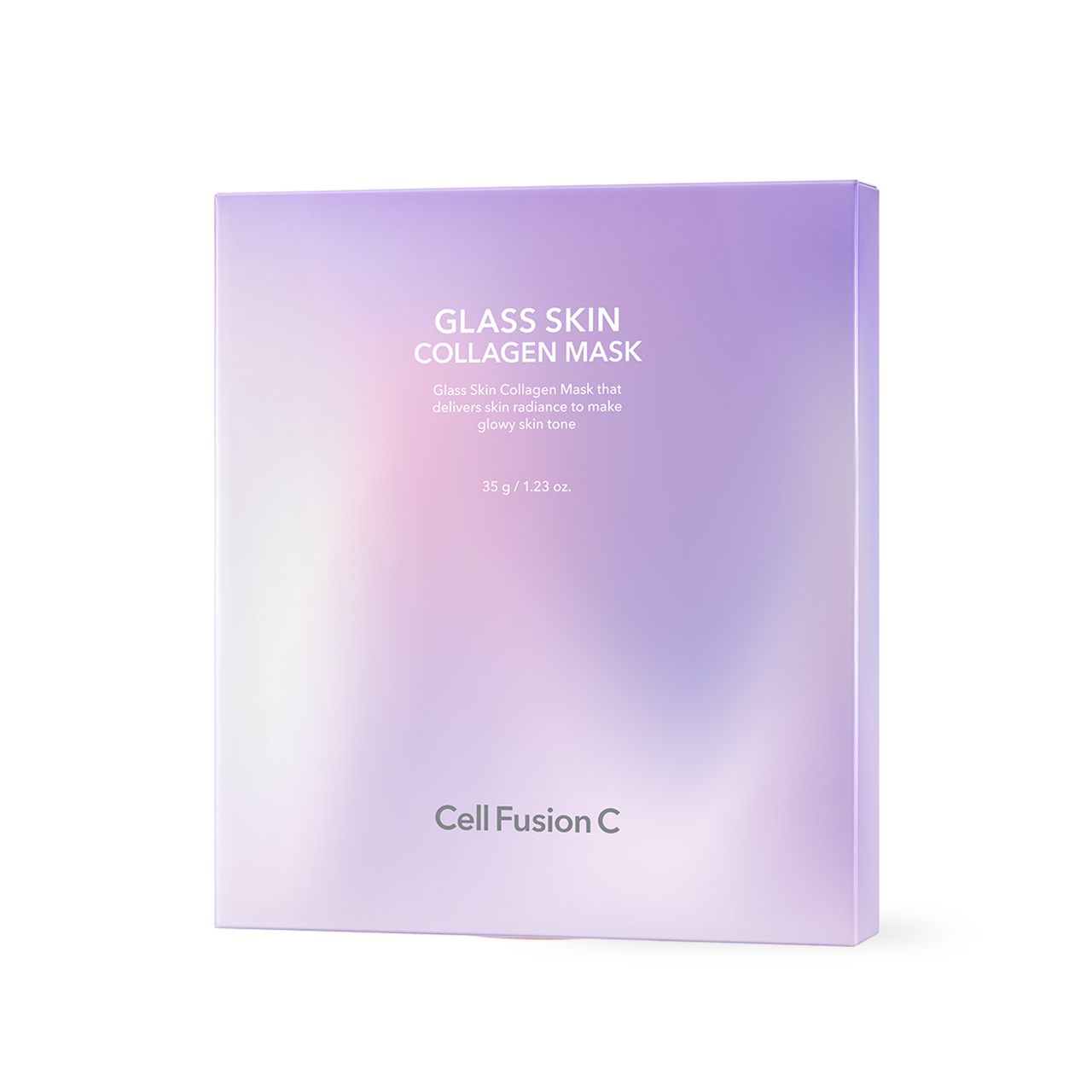 Cell Fusion C Glass Skin Collagen Mask 35g x 5ea Korean skincare product image