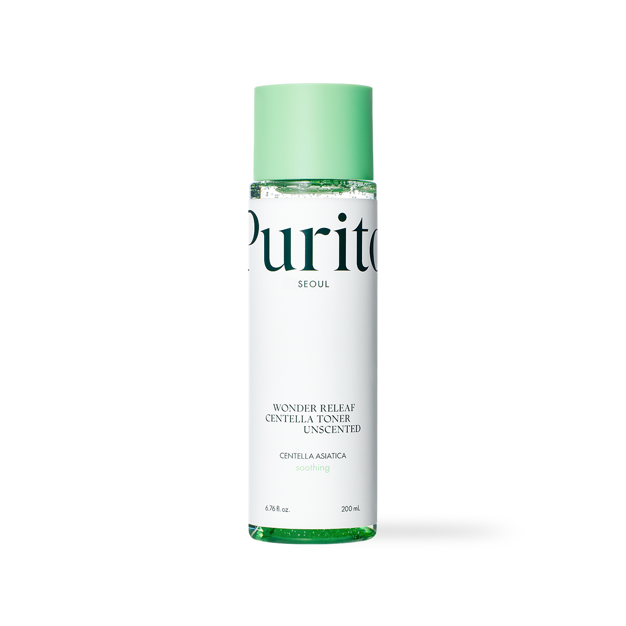 PURITO Wonder Releaf Centella Toner Unscented 200ml Korean toner product image
