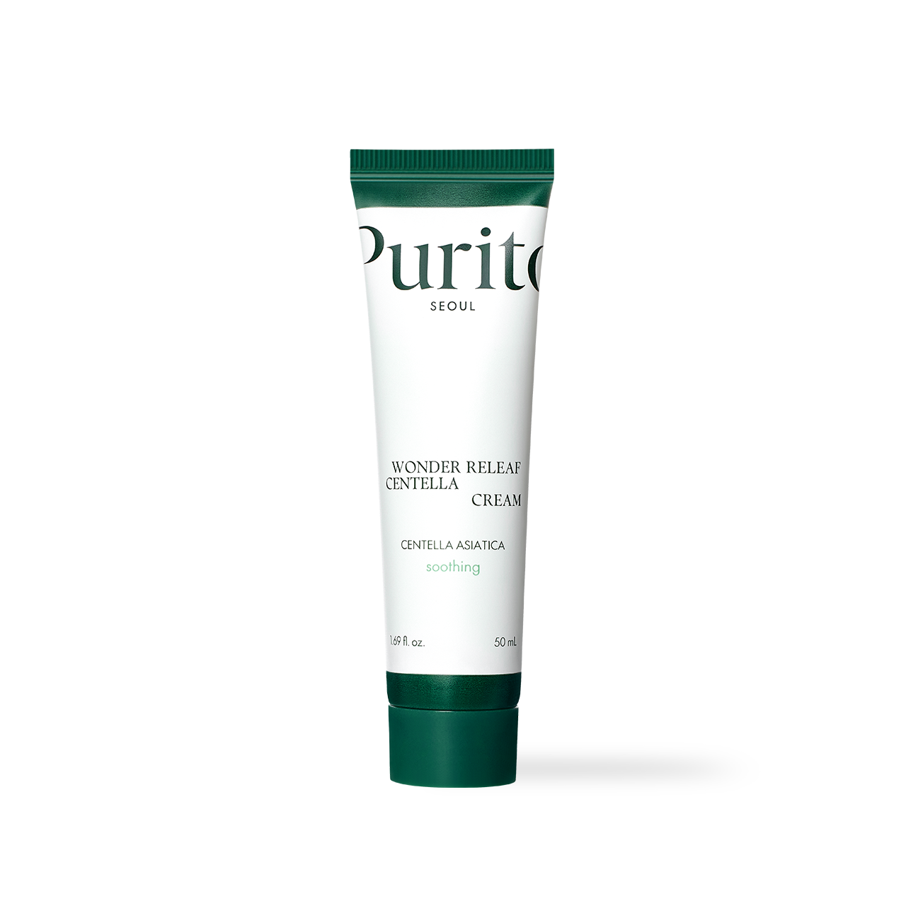 PURITO Wonder Releaf Centella Cream 50ml Korean moisturizer product image