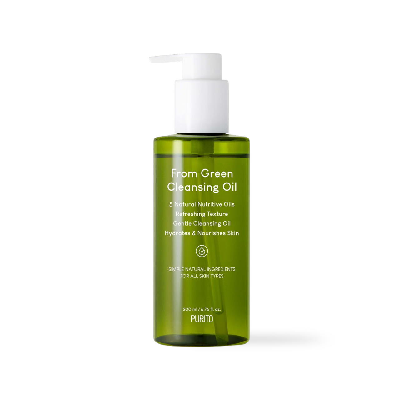 PURITO From Green Cleansing Oil 200ml Korean cleanser product image