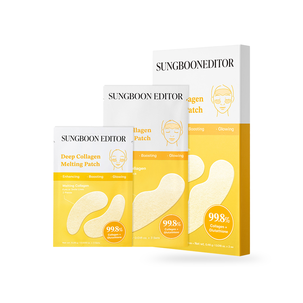 SUNGBOON EDITOR Deep Collagen Melting Patch 6pcs Korean skincare product image