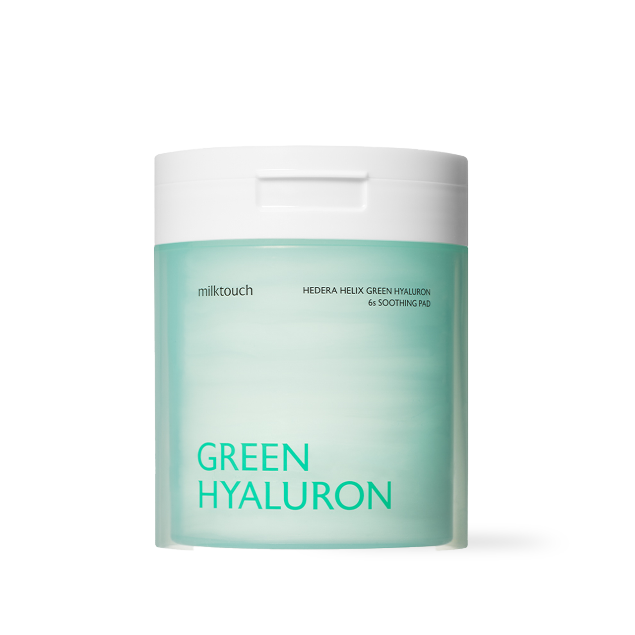 Milk Touch Hedera Helix Green Hyaluron 6SEC Soothing Pad 60pcs Korean toner product image