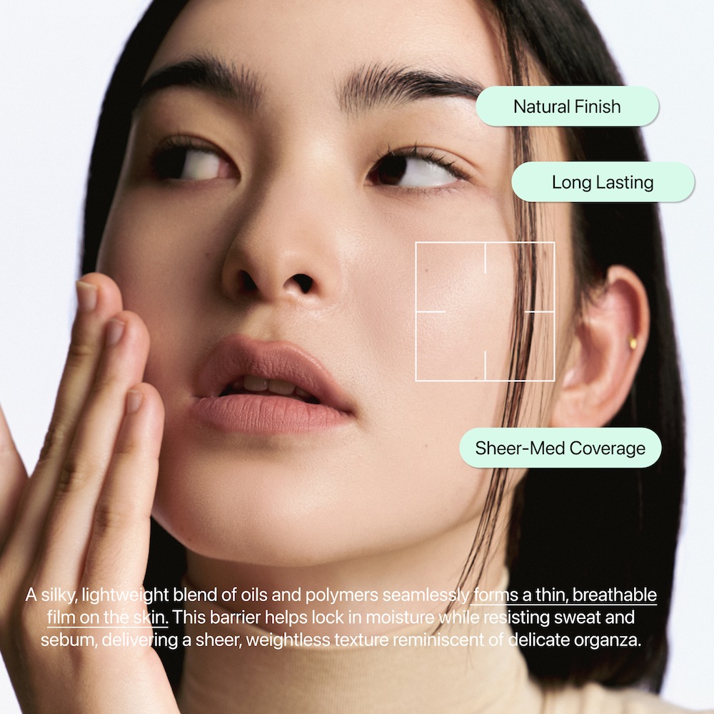 ENTROPY Organza Fit Spatula Foundation K-beauty makeup product image