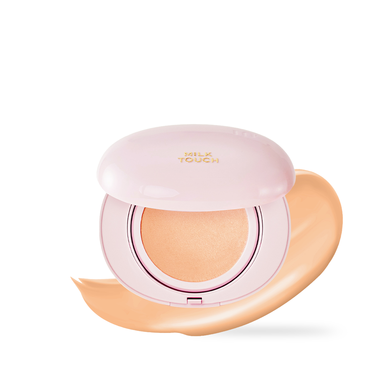 Milk Touch All Day Skin Fit Milky Glow Cushion #23N Medium Beige 15g K-beauty makeup product image