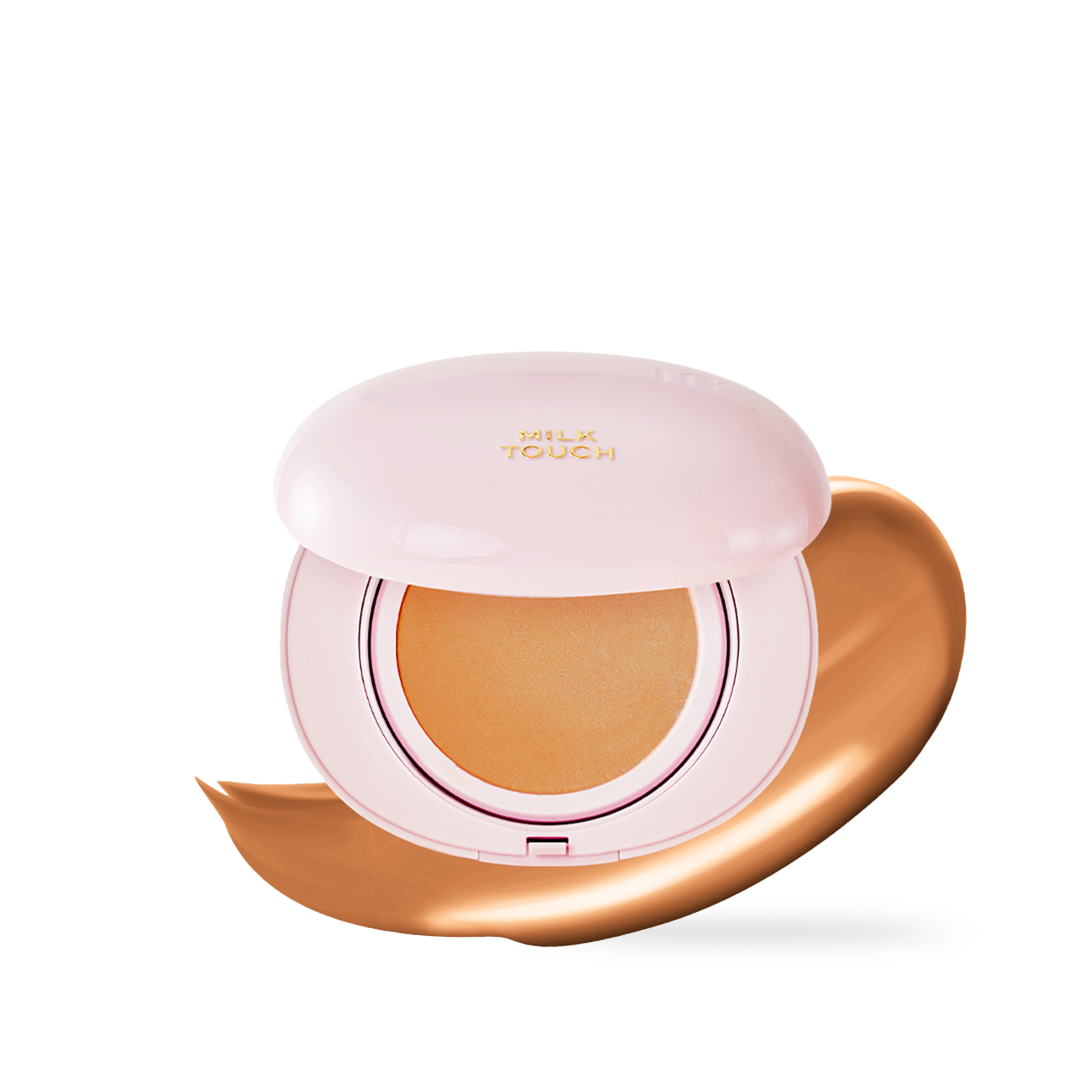 Milk Touch All Day Skin Fit Milky Glow Cushion #30C Toffee 15g K-beauty makeup product image