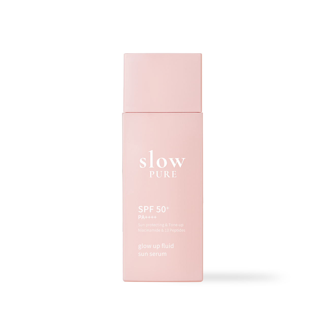 Slowpure Glow Up Fluid Sun Serum SPF50+ PA++++ 50ml Korean sunscreen product image