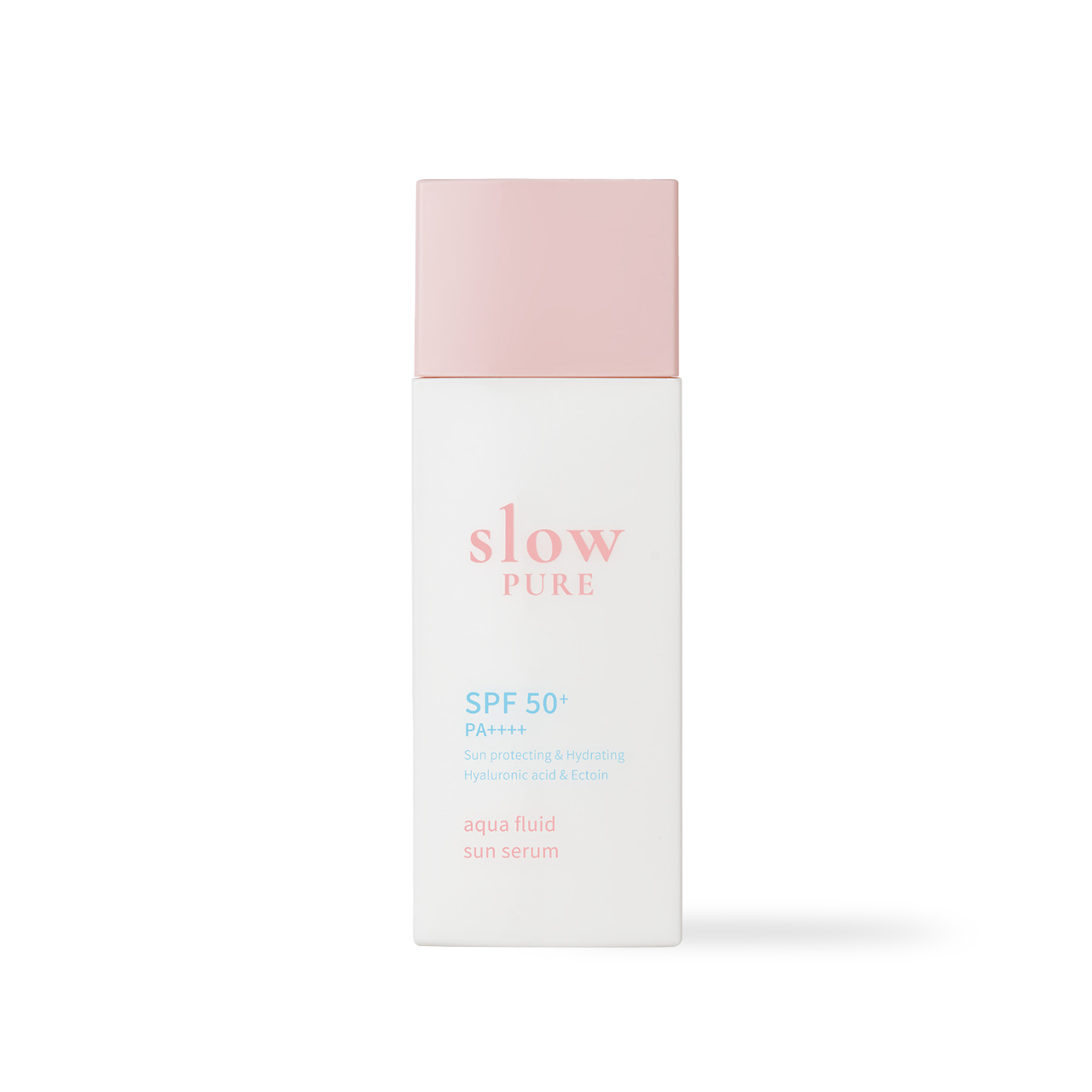 Slowpure Aqua Fluid Sun Serum SPF50+ PA++++ 50ml Korean sunscreen product image