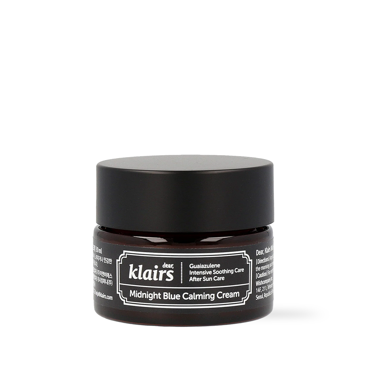 Dear Klairs Midnight Blue Calming Cream 30ml Korean moisturizer product image