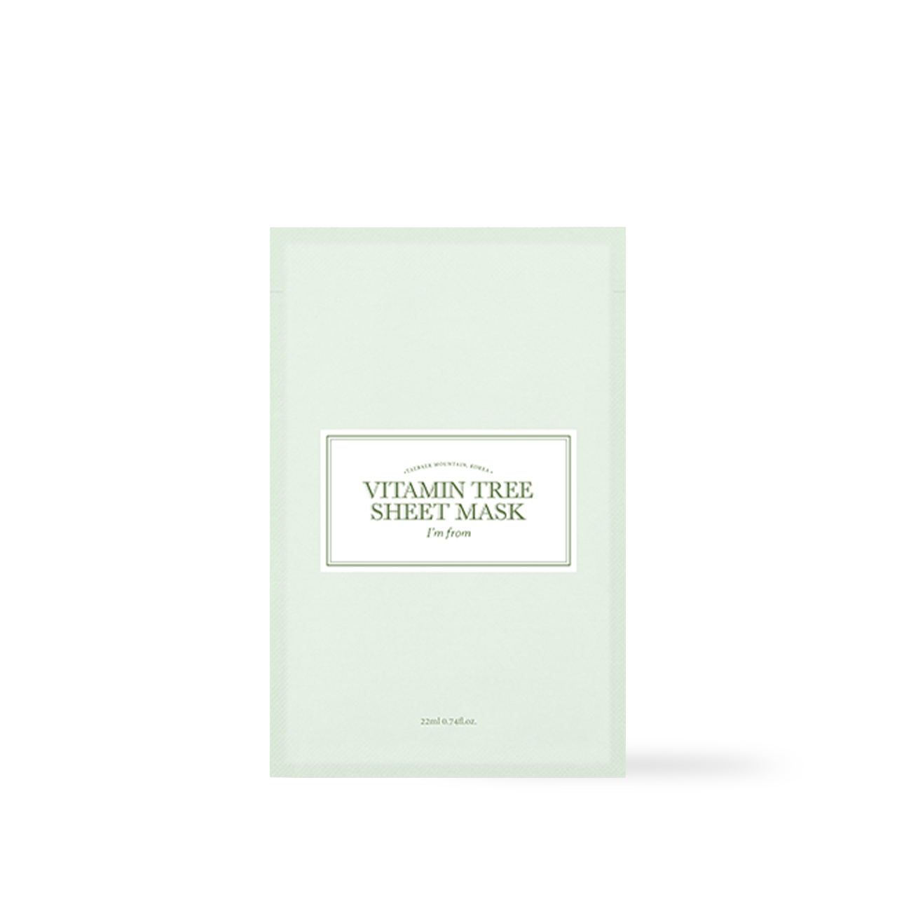I'm From Vitamin Tree Sheet Mask 22 Ml (1ea) Korean skincare product image