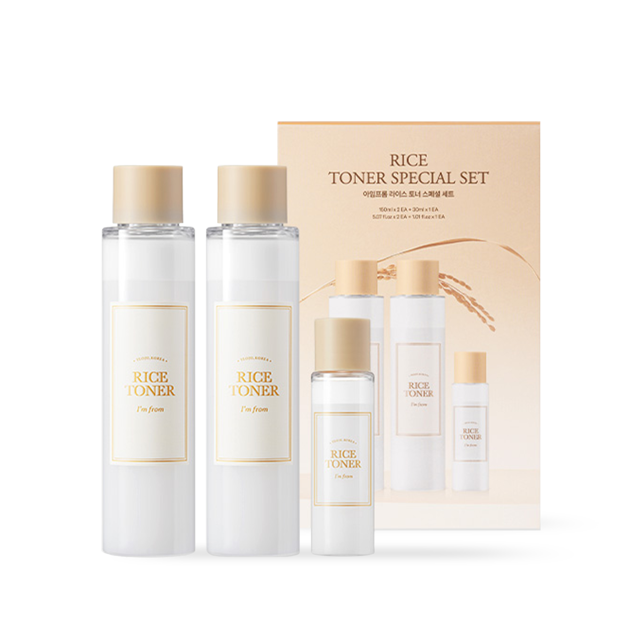 I'm From Rice Toner Special Set (2ea) Korean toner product image