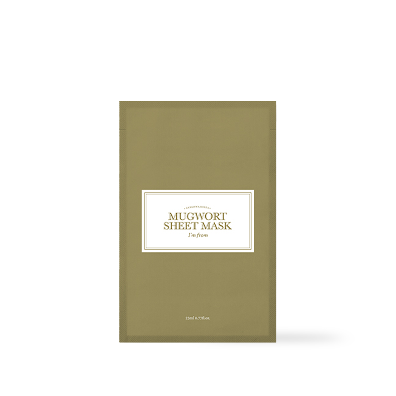 I'm From Mugwort Sheet Mask 23 Ml (1ea) Korean skincare product image