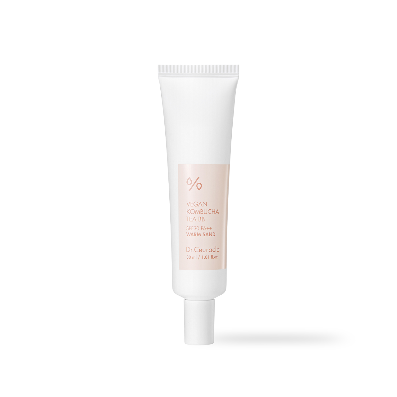Dr. Ceuracle Vegan Kombucha Tea BB Warm Sand 30ml K-beauty makeup product image