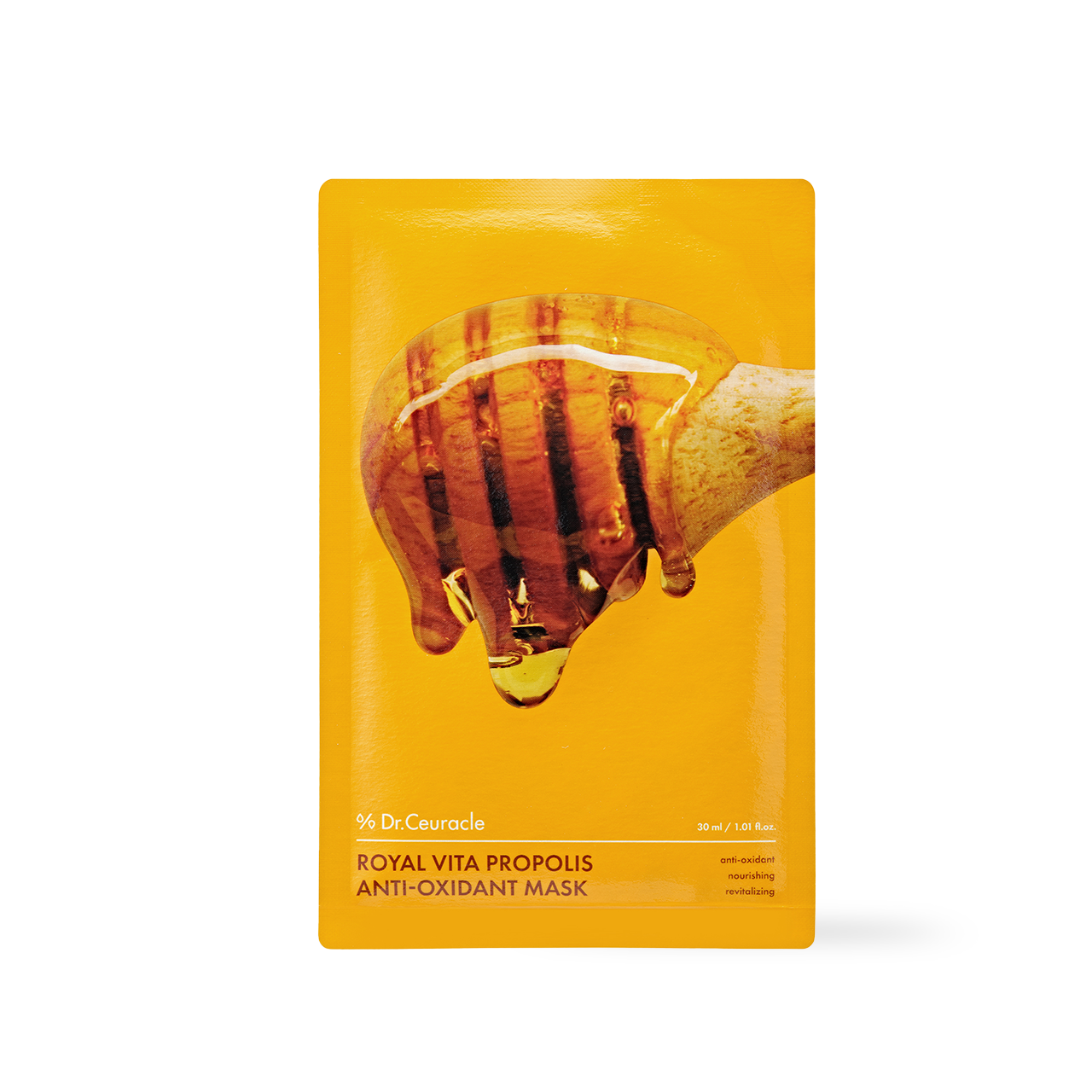 Dr. Ceuracle Royal Vita Propolis Anti Oxidant Mask 10ea Korean skincare product image