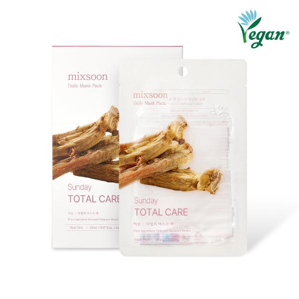 MIXSOON Daily Mask Pack Sunday Total Care 20ml x 10ea