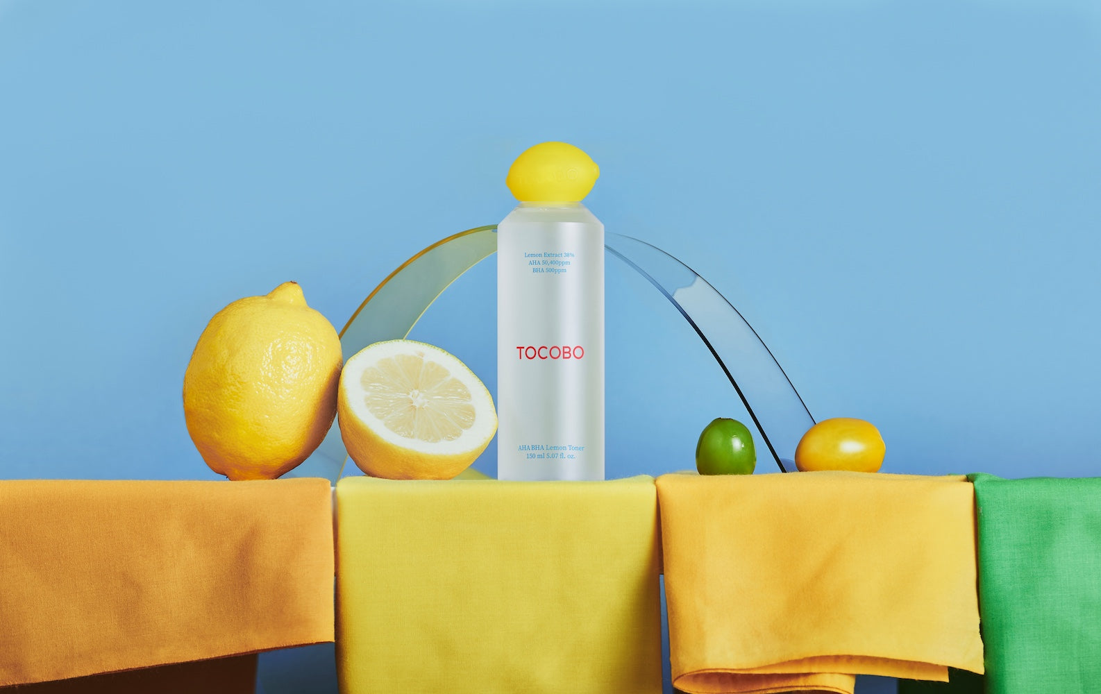 TOCOBO AHA BHA Lemon Toner 150ml Korean toner product image