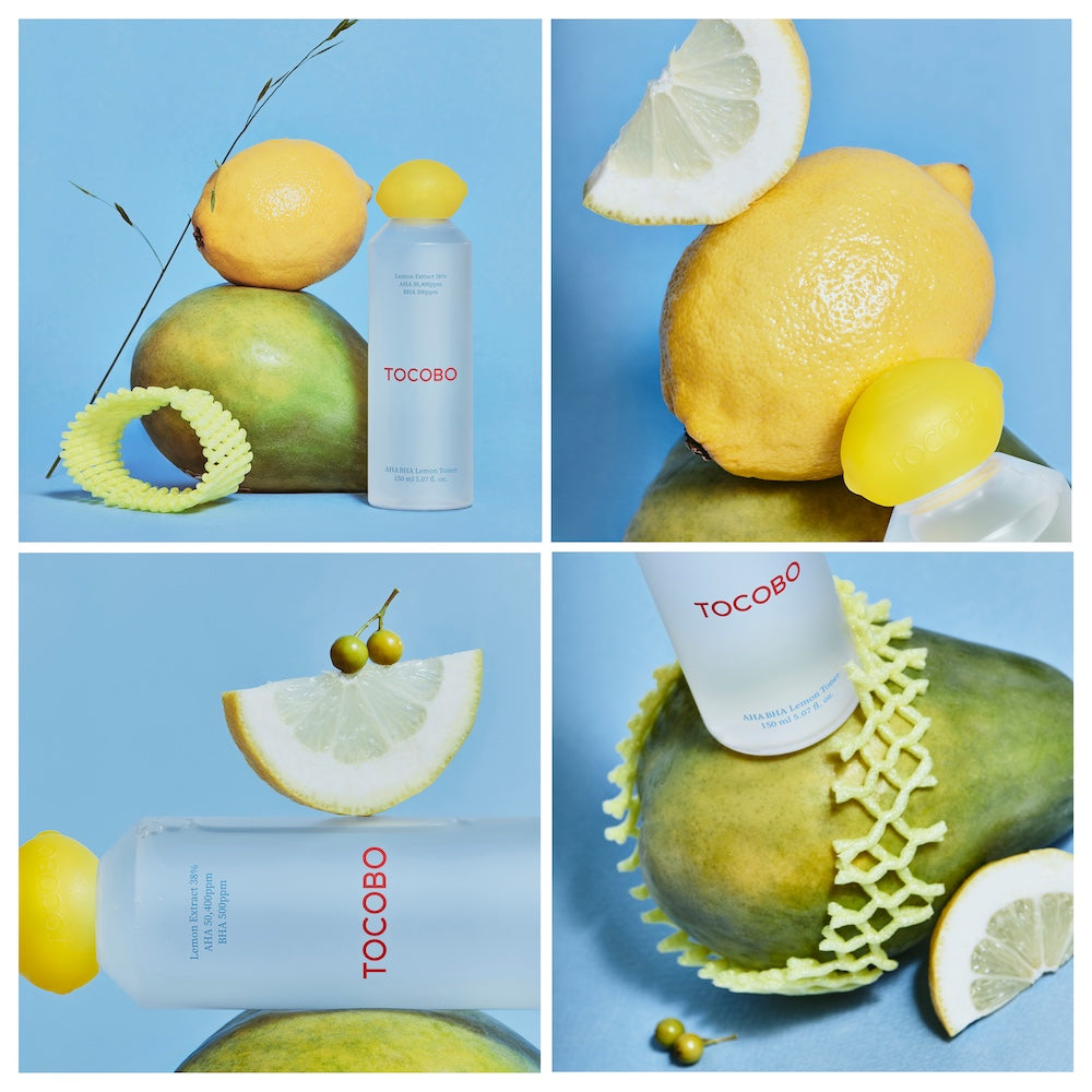 TOCOBO AHA BHA Lemon Toner 150ml Korean toner product image