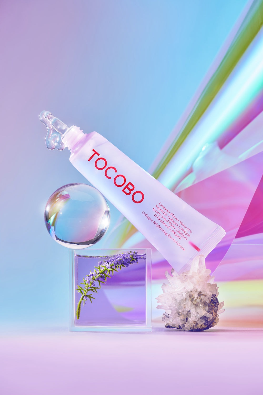 TOCOBO Collagen Brightening Eye Gel Cream 30ml Korean serum product image