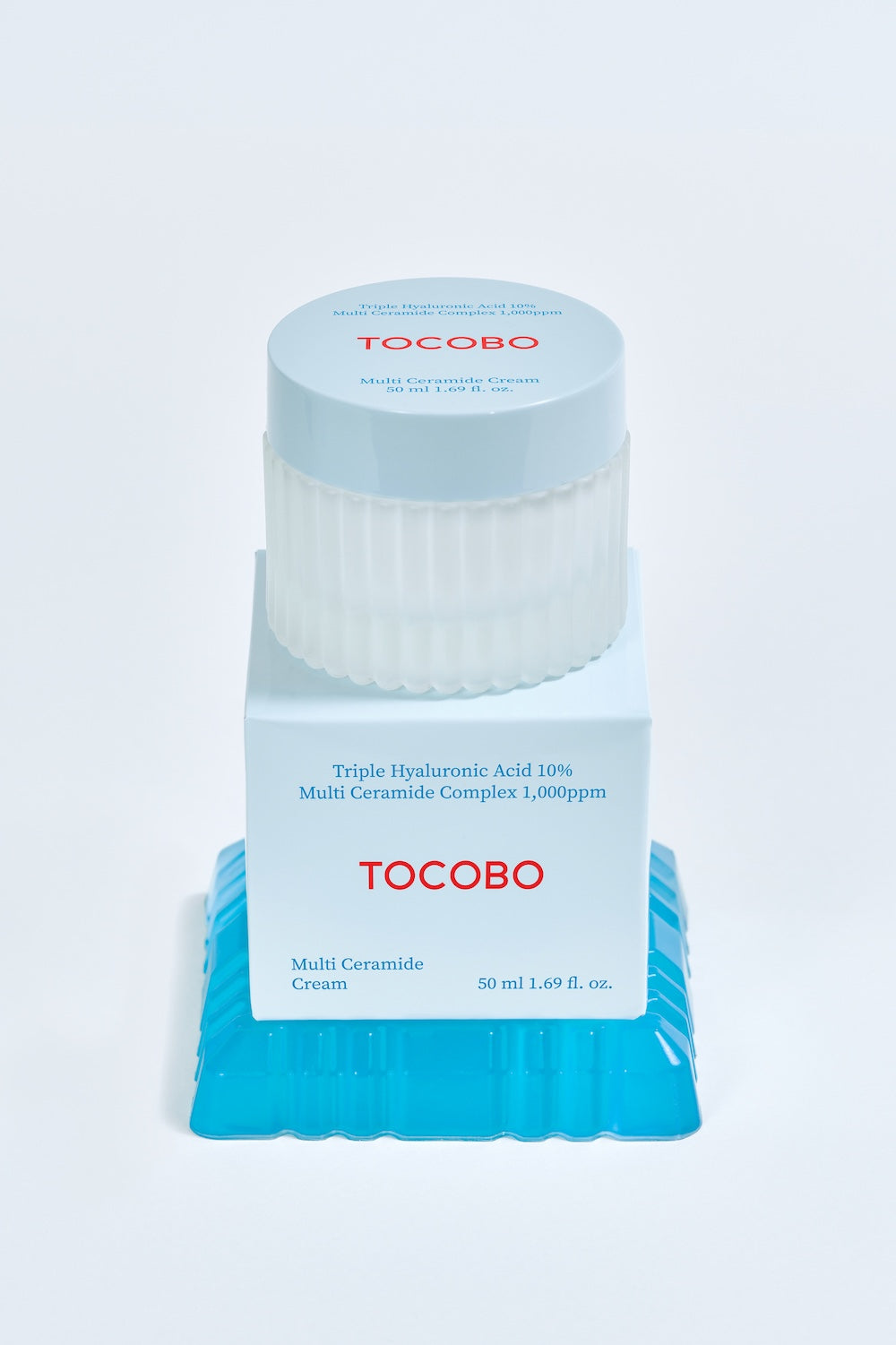Full ingredient list on cream packaging