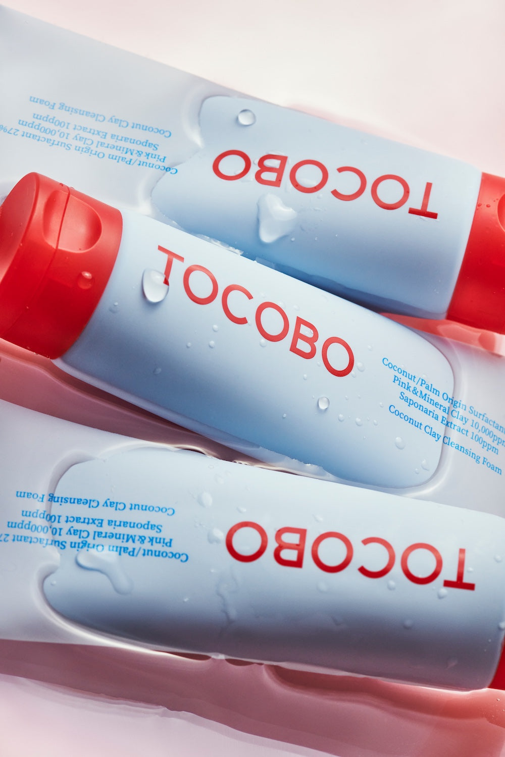 TOCOBO Coconut Clay Cleansing Foam 150ml Korean cleanser product image