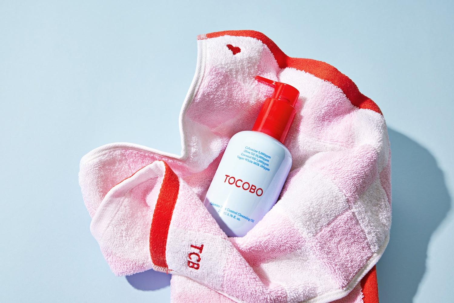 TOCOBO Calamine Pore Control Cleansing Oil 200ml Korean cleanser product image