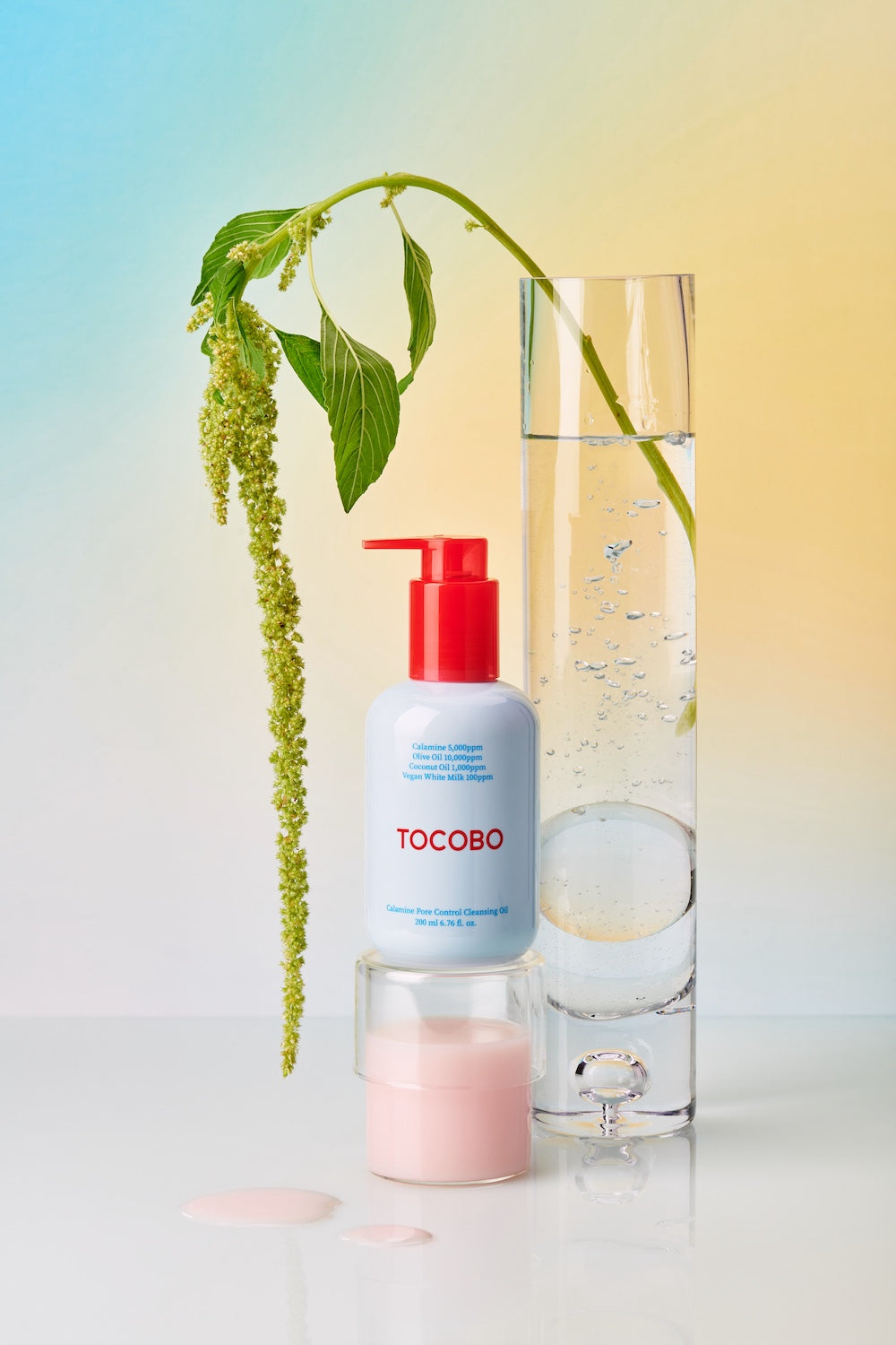 TOCOBO Calamine Pore Control Cleansing Oil 200ml Korean cleanser product image