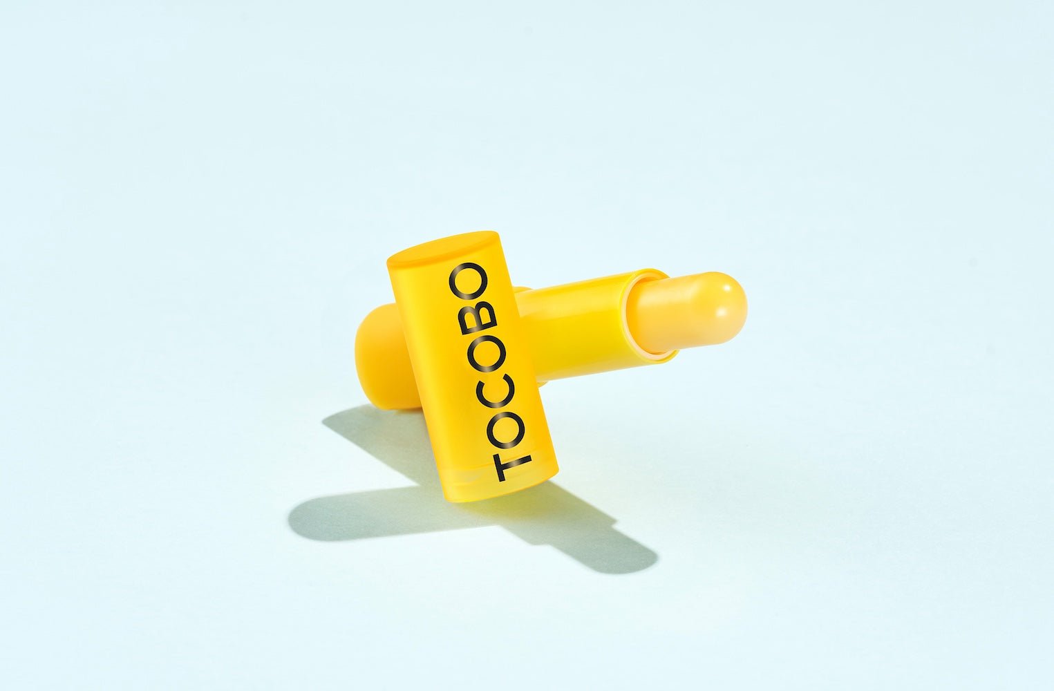 Tocobo Vitamin Nourishing Lip Balm applied to bare lips