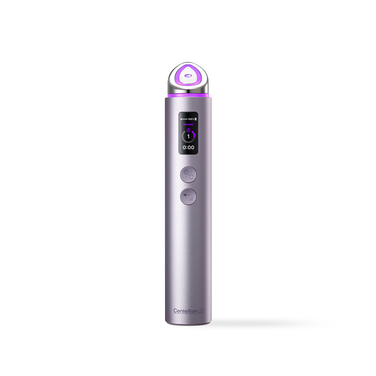 Centellian24 Madeca Prime Max device being held to jawline