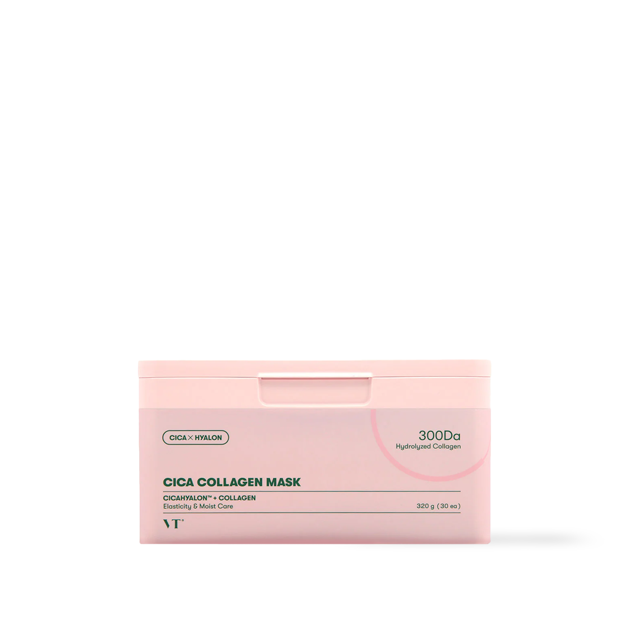 VT Cosmetics Cica Collagen Mask 30ea Korean skincare product image