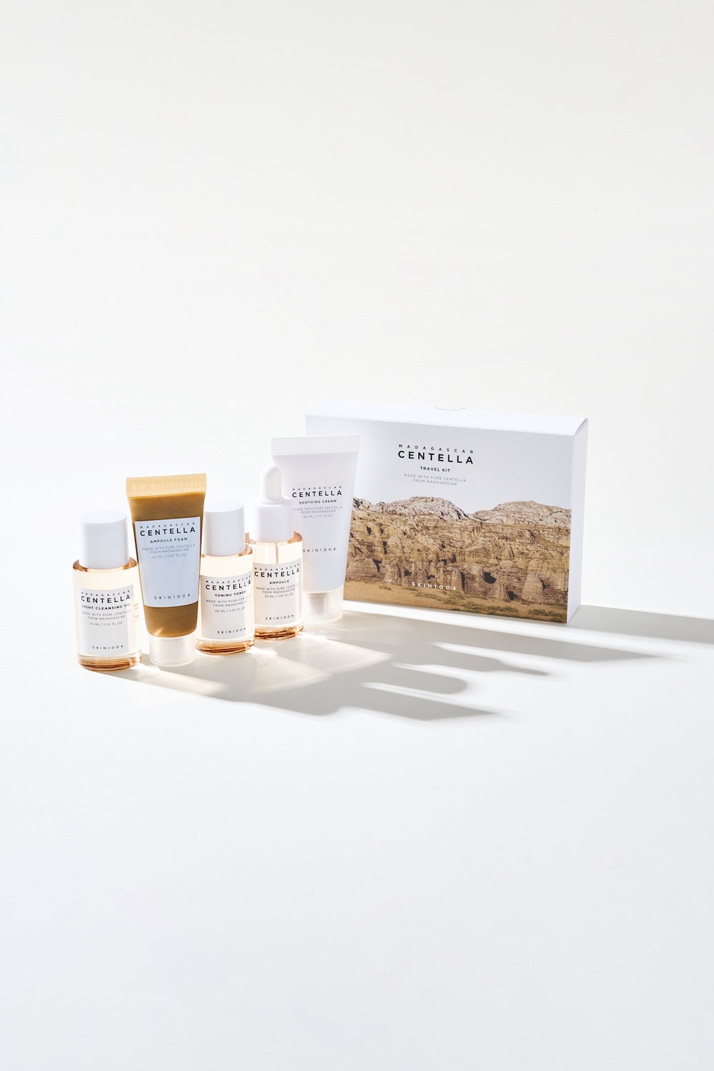 SKIN1004 Madagascar Centella Travel Kit Korean cleanser product image