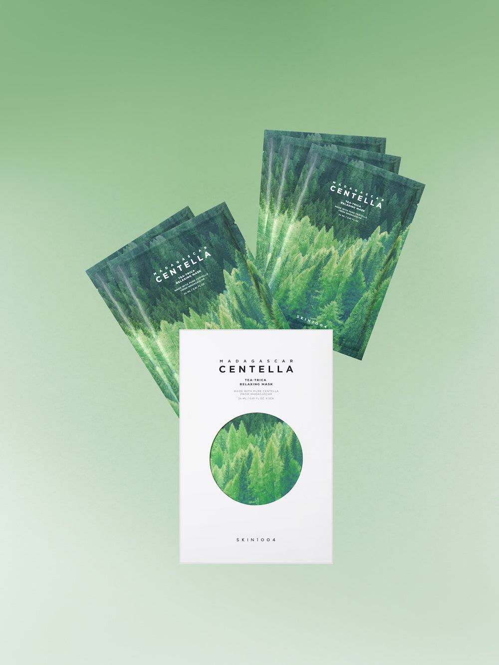 SKIN1004 Madagascar Centella Tea-Trica Relaxing Mask 1EA x 24ml Korean toner product image