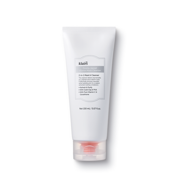 Dear Klairs Freshly Juiced Vitamin Mask Cleanser 150ml Korean cleanser product image