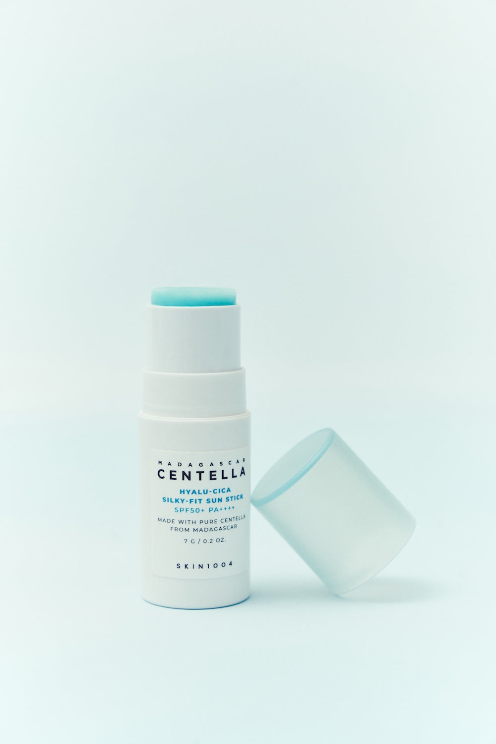 SKIN1004 sun stick twisted up showing product