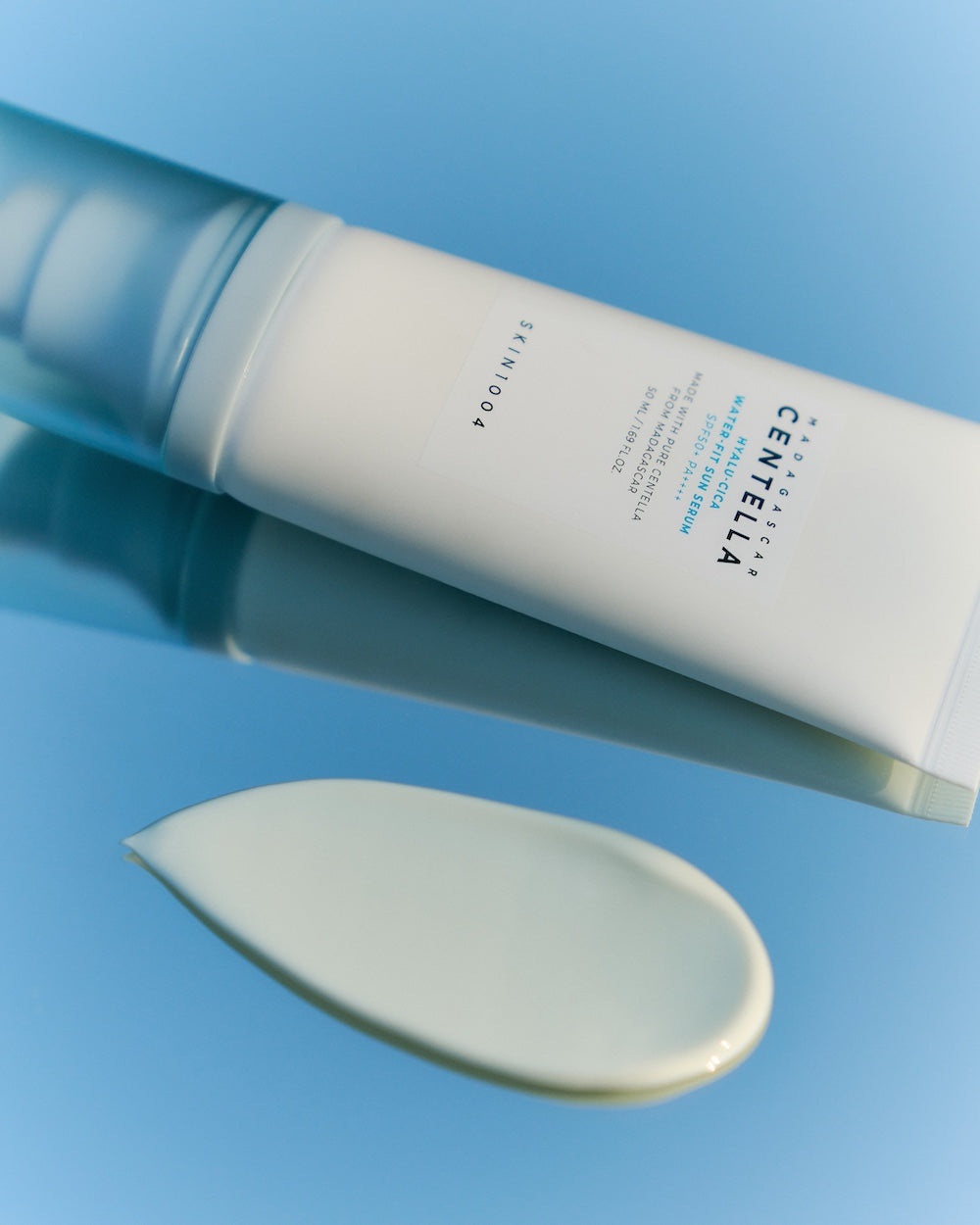 SKIN1004 Madagascar Centella Hyalu-Cica Water-Fit Sun Serum 50ml Korean sunscreen product image