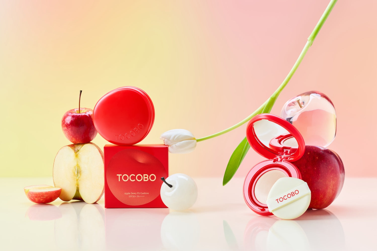 TOCOBO Apple Dewy Fit Cushion 6 Colors K-beauty makeup product image