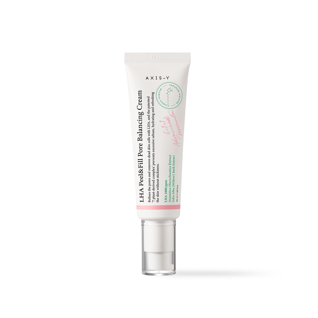 AXIS-Y LHA Peel&fill Pore Balancing Cream 50ml Korean skincare product image