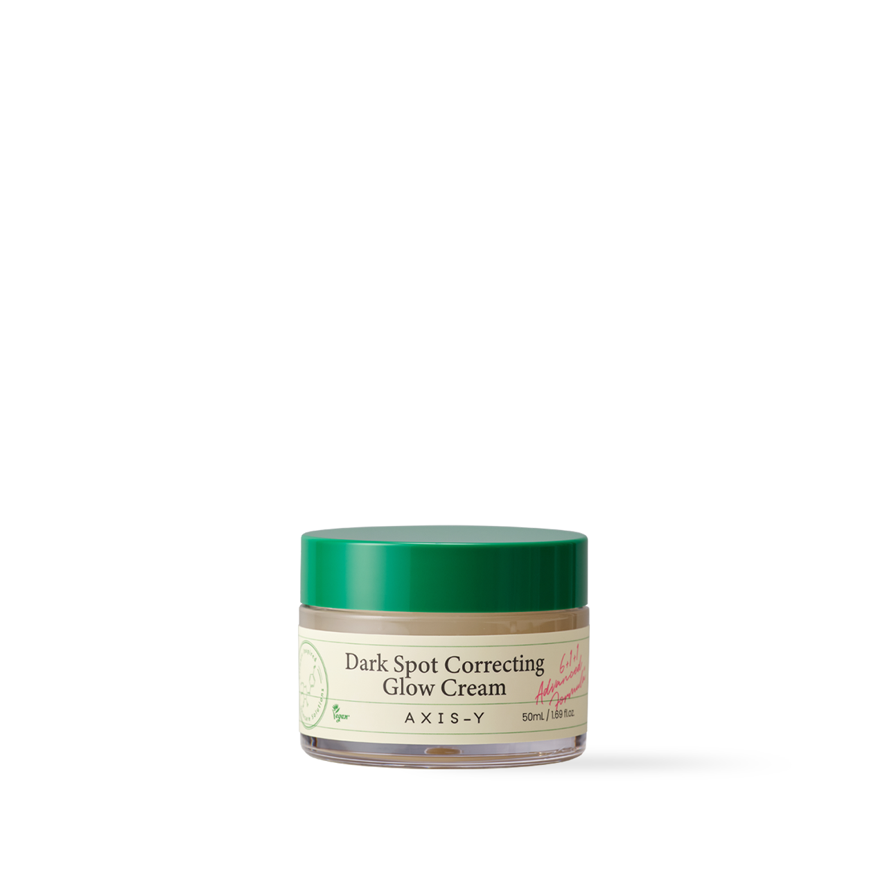 Dark spot cream texture swatch on skin