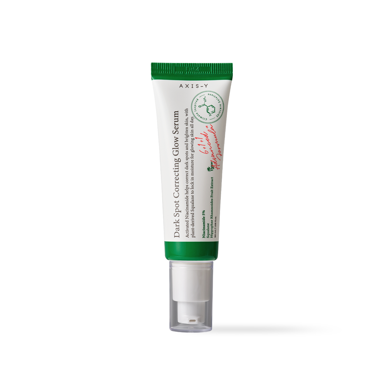 Dark spot serum texture swatch on hand