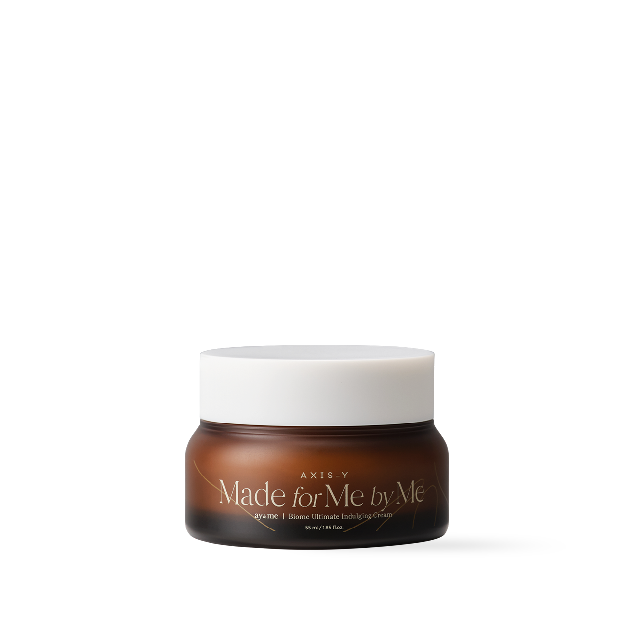 Biome cream texture swatch showing rich consistency