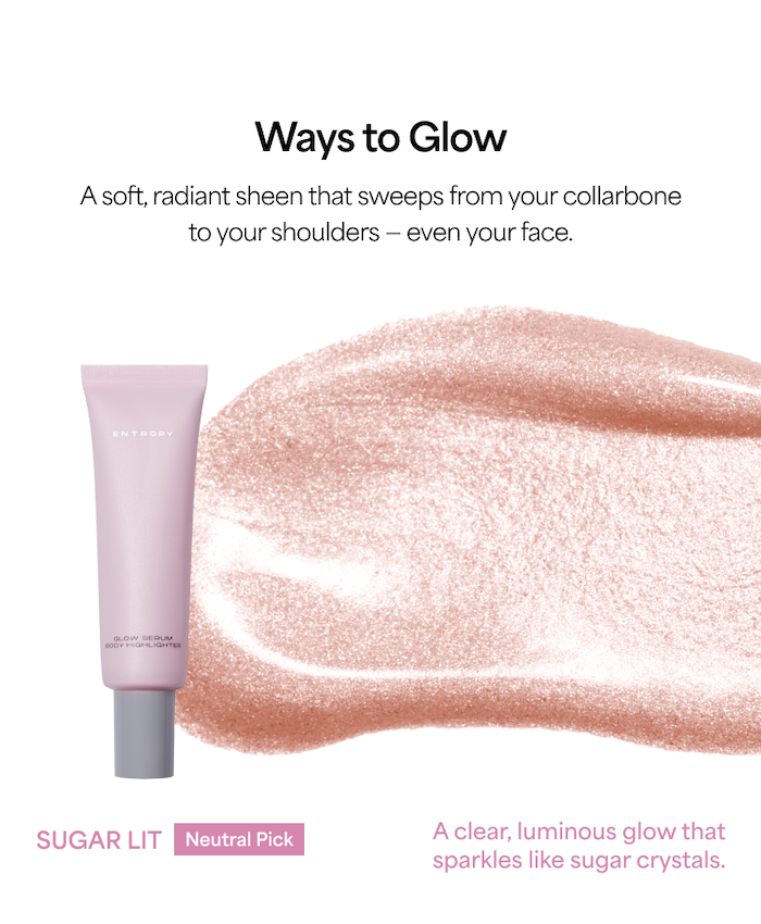 ENTROPY Glow Serum Body Highlighter 2 Types Korean serum product image