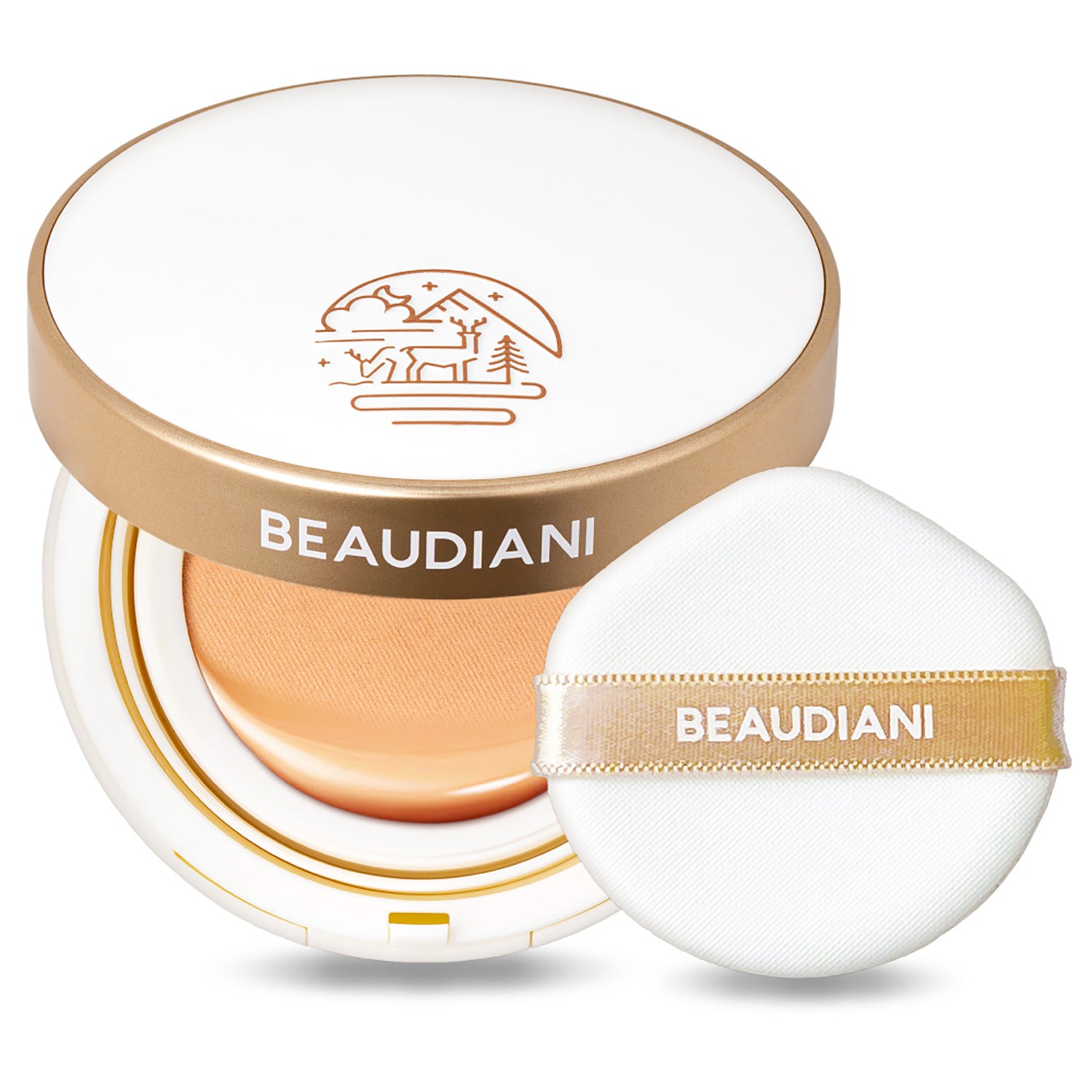 BEAUDIANI Mesh Glow Up Cushion 12g 3 Colors K-beauty makeup product image