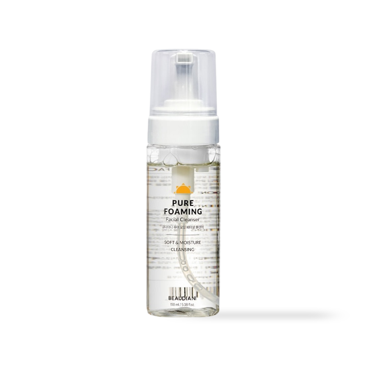BEAUDIANI Pure Foaming Facial Cleanser 150ml Korean cleanser product image