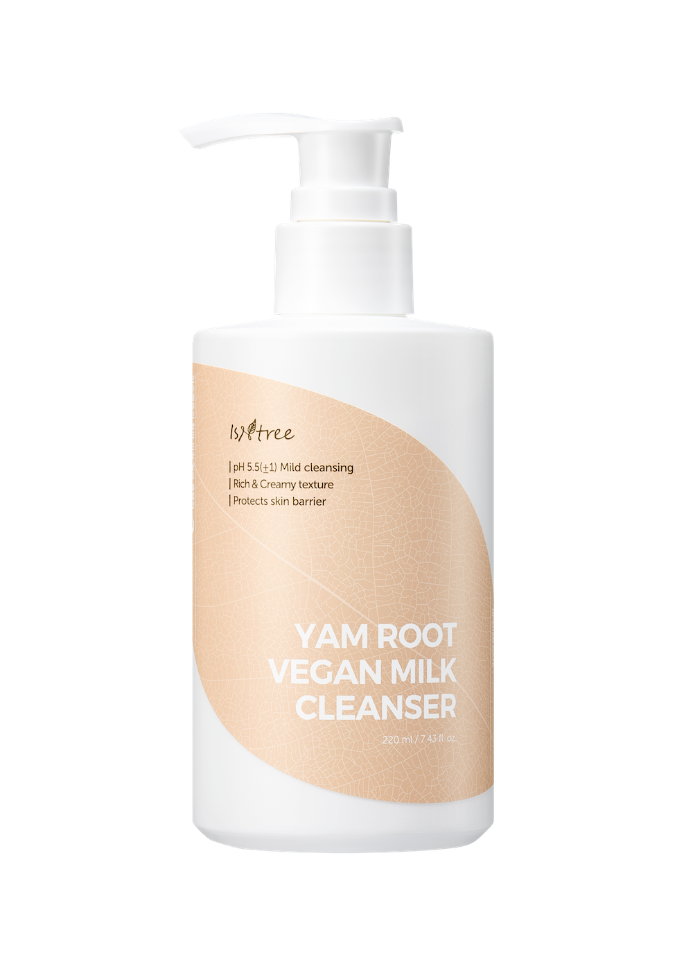 Isntree Yam Root Vegan Milk Cleanser 220ml Korean cleanser product image
