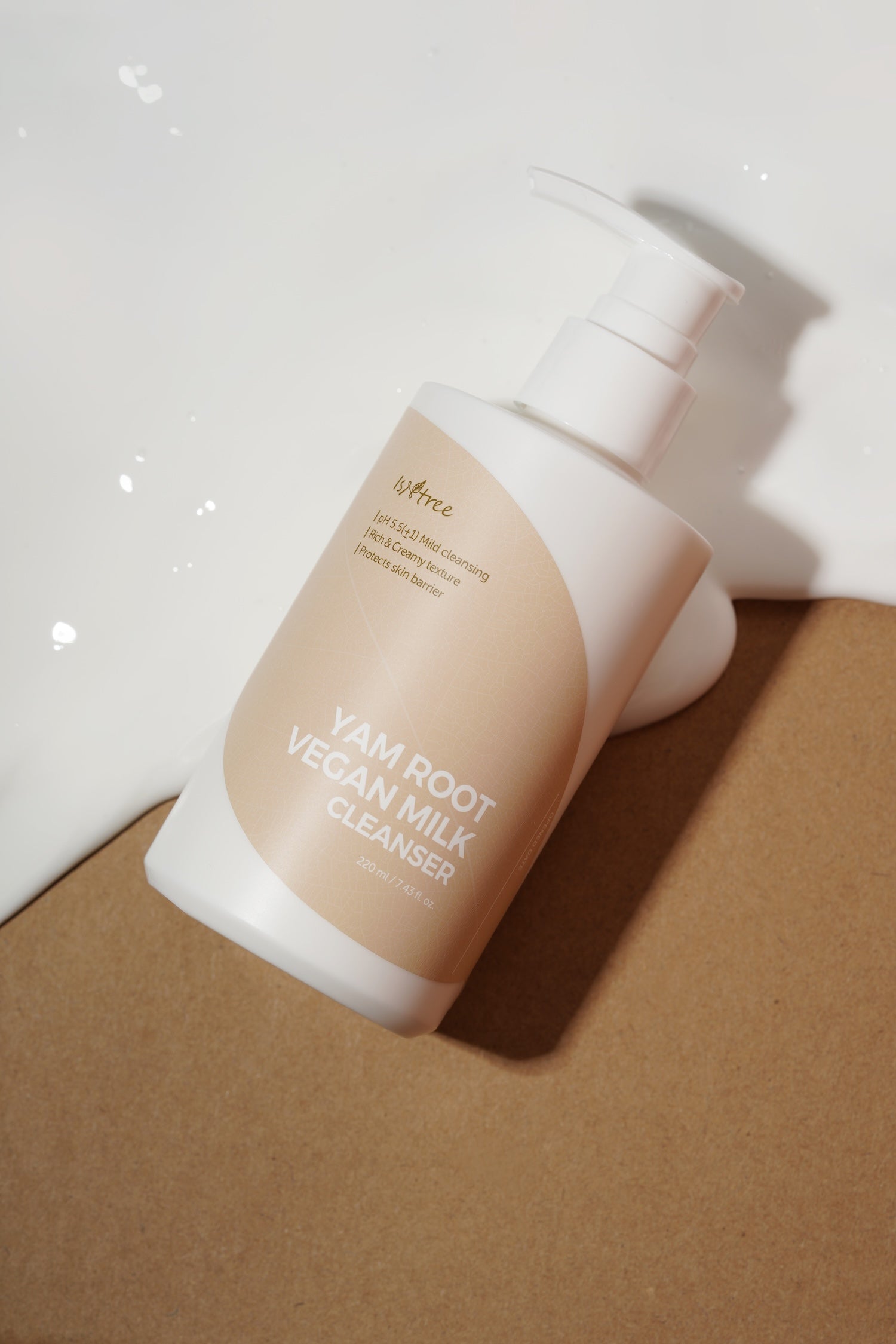 Isntree Yam Root Vegan Milk Cleanser 220ml Korean cleanser product image