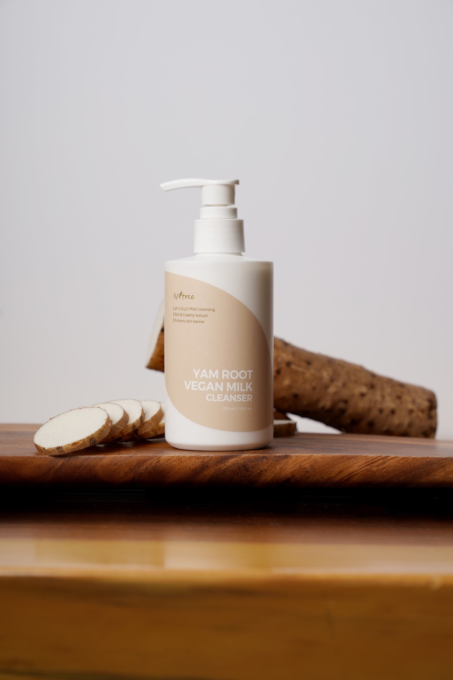 Isntree Yam Root Vegan Milk Cleanser 220ml Korean cleanser product image