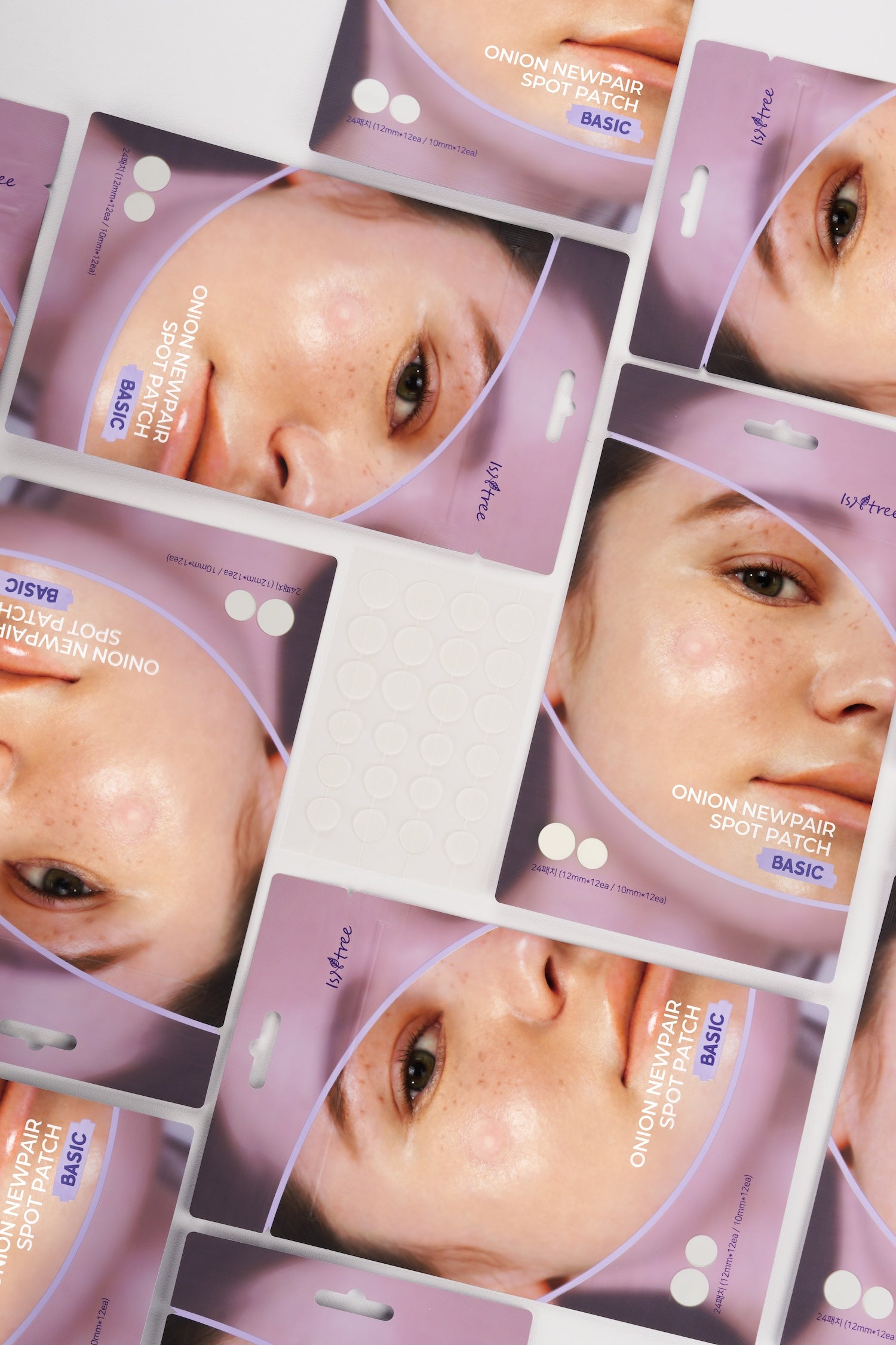 Isntree Onion Newpair Spot Patch Basic 24PATCHES Korean skincare product image
