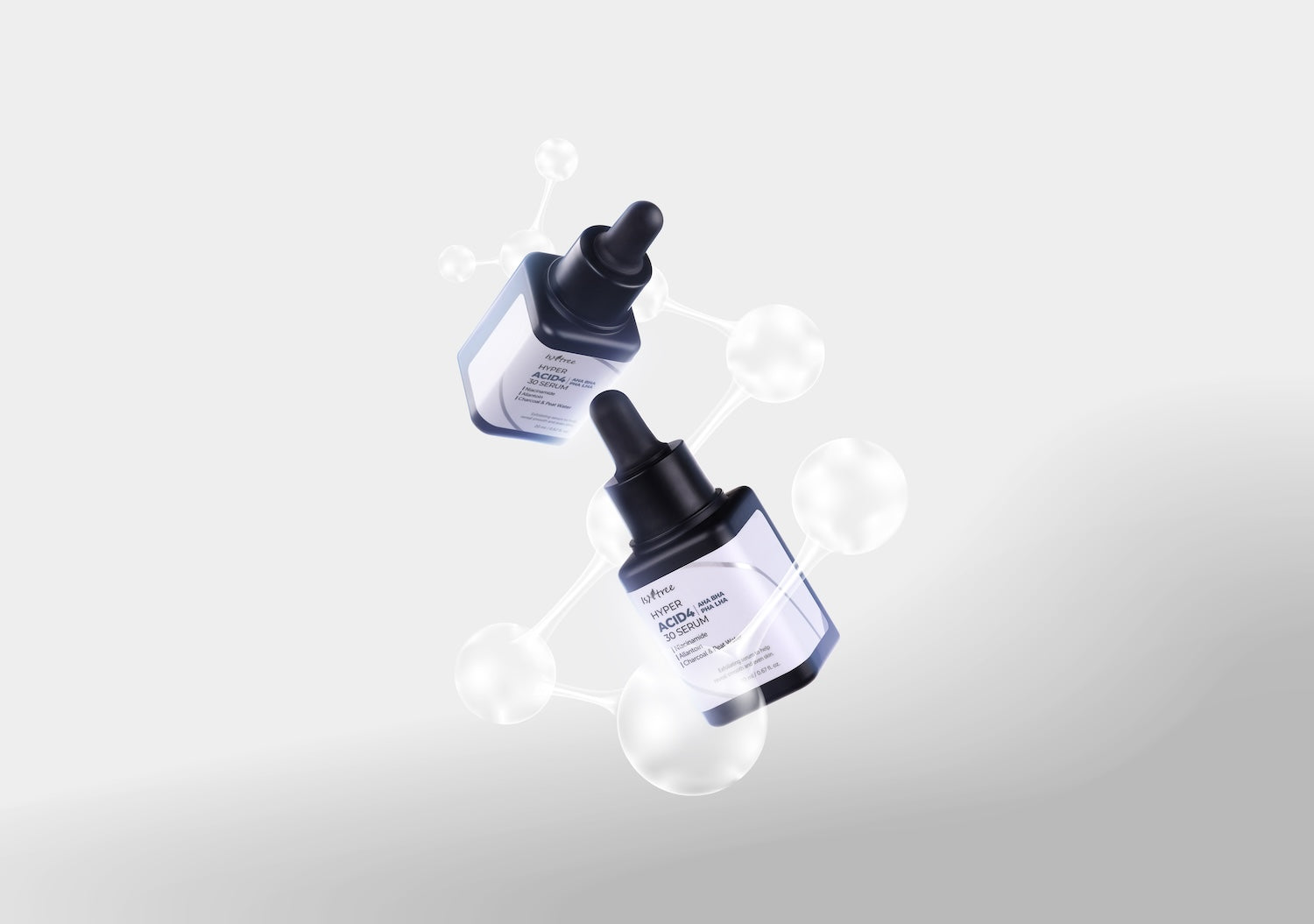 Isntree Hyper ACID4 AHA BHA PHA LHA 30 Serum 20ml Korean serum product image