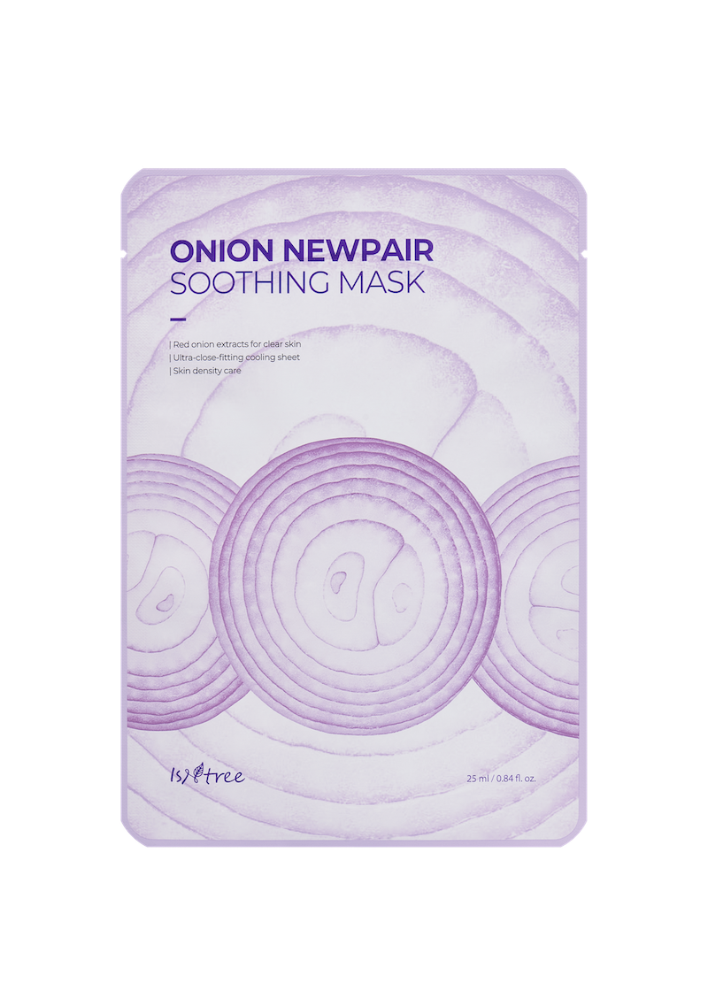 Isntree Onion Newpair Soothing Mask 25g x 5ea Korean skincare product image