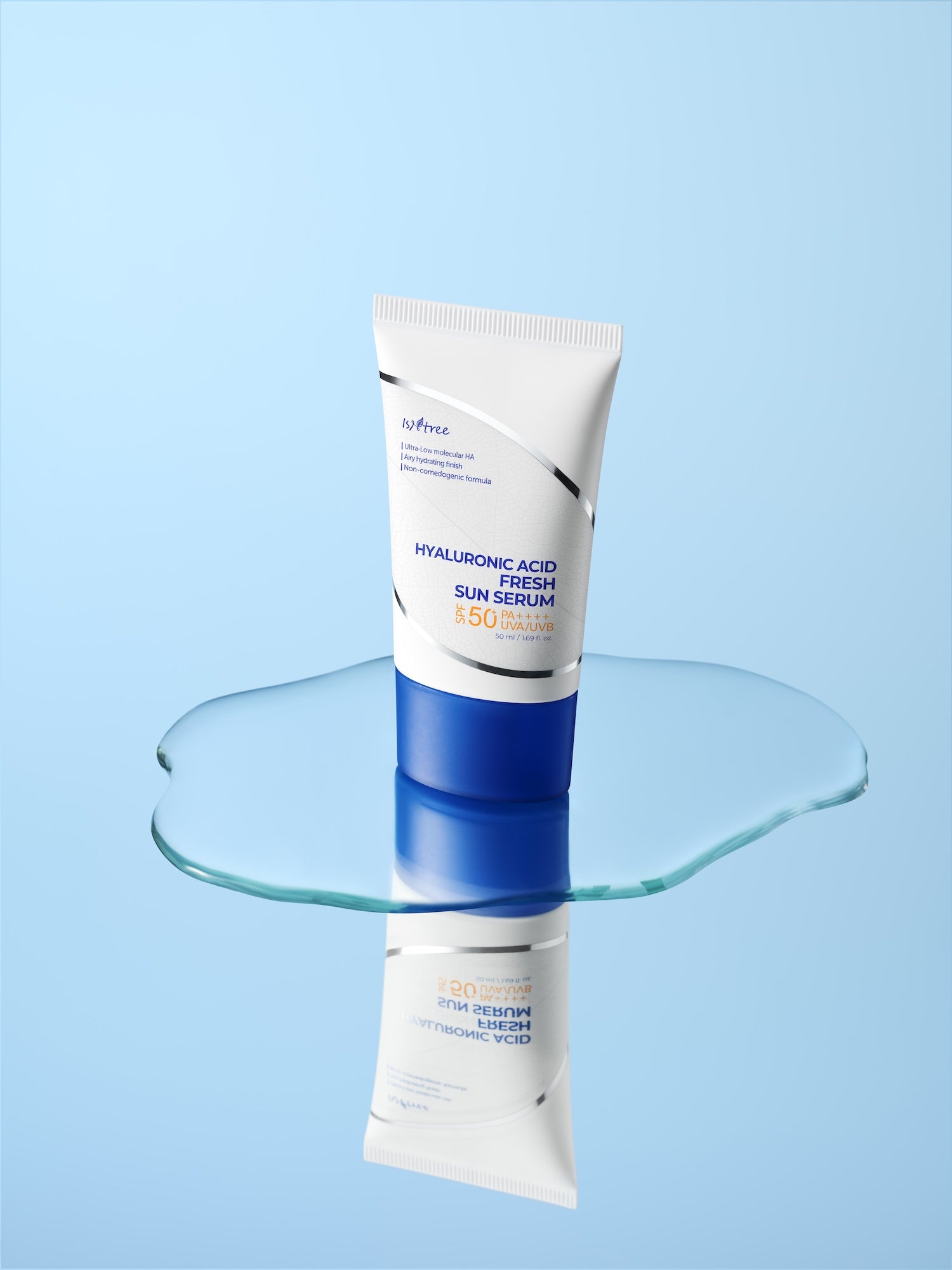 Isntree Hyaluronic Acid Fresh Sun Serum 50ml Korean sunscreen product image